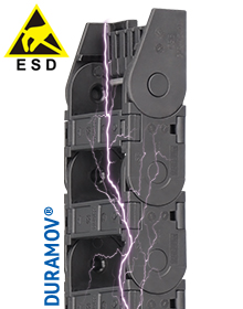 C02E.45抗静电通用型电缆拖链