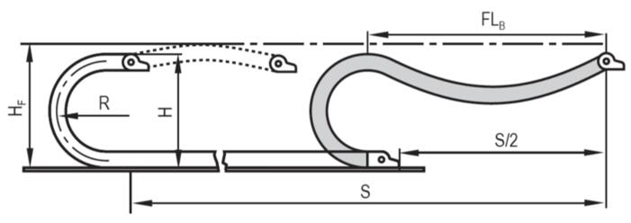 拖链安全塌腰架空安装 拖链安全塌腰架空安装