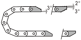 抗静电微型电缆拖链特殊配置 抗静电微型电缆拖链特殊配置